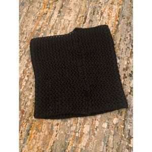 Gap Chunky Knit Black Infinity Scarf